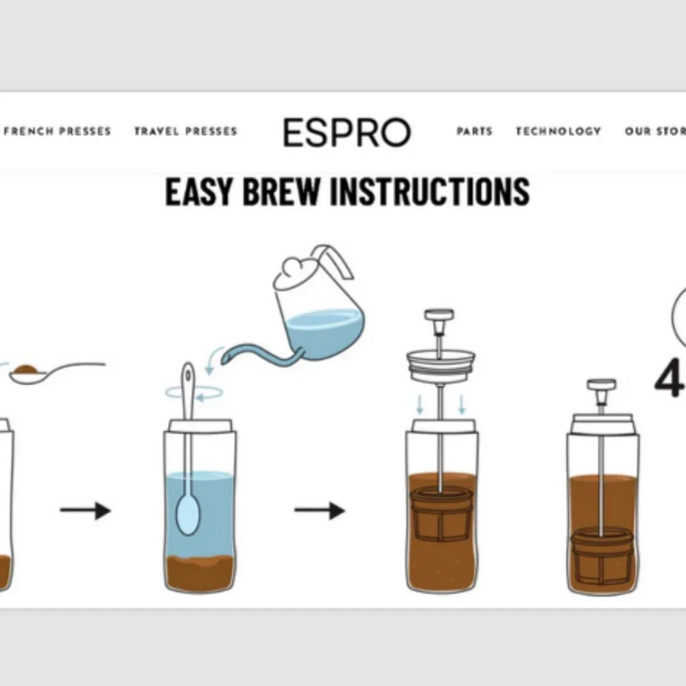 Espro Double Wall Stainless Steel Tea Travel Tea Press 10oz NEW